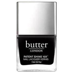 Butter London Patent Shine 10X Nail Lacquer 11ml – Union Jack Black